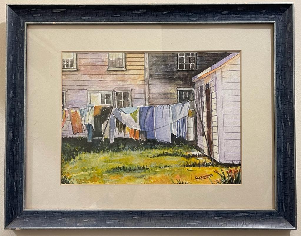 Laundry Line, Backyard